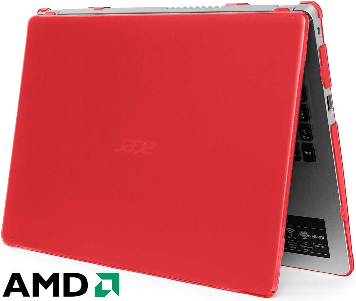 mCover Case Compatible for 2019~2021 15.6" Acer Aspire 5 A515-43 / A515-45 AMD Series Laptop Computer ONLY (NOT Fitting Other Acer Models) - Red