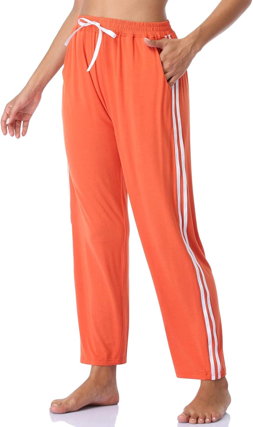 Envlon Womens Joggers Loose Lightweight Yoga Sweatpants Drawstring Workout Jogging Pant Casual Soft Lounge Pants with Pockets