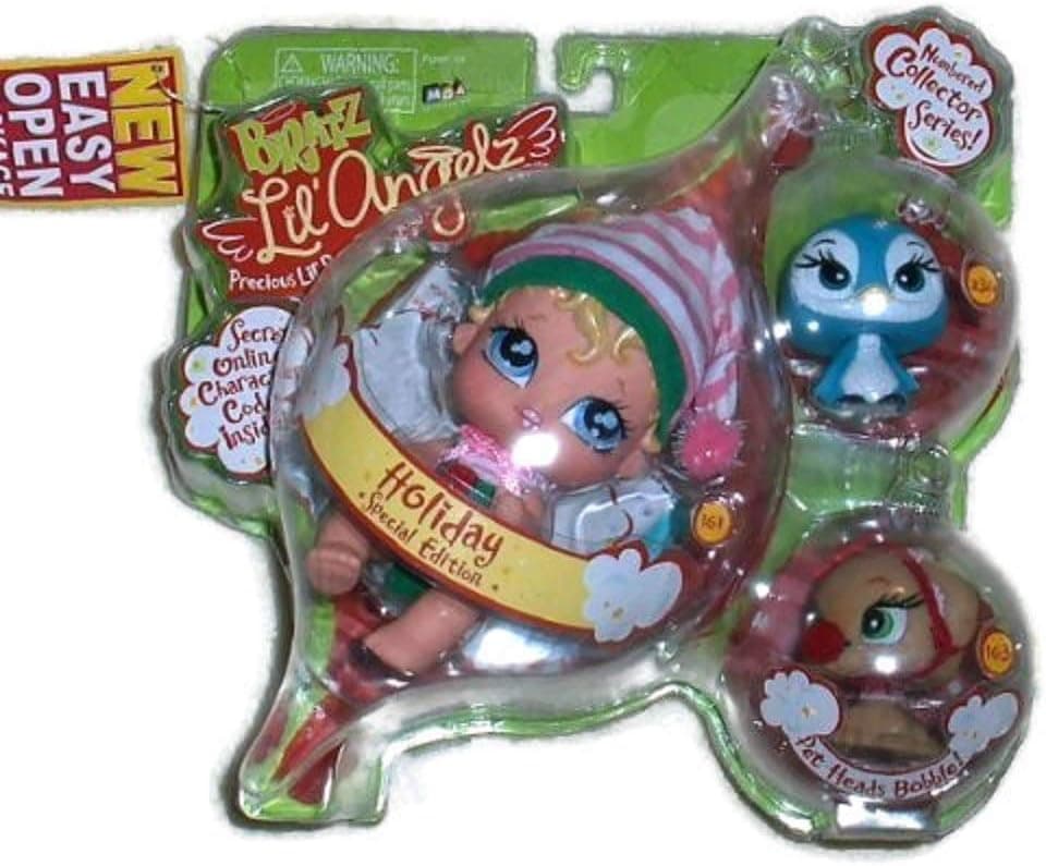 Bratz L'il Angelz Holiday Cloe Bird and Puppy New