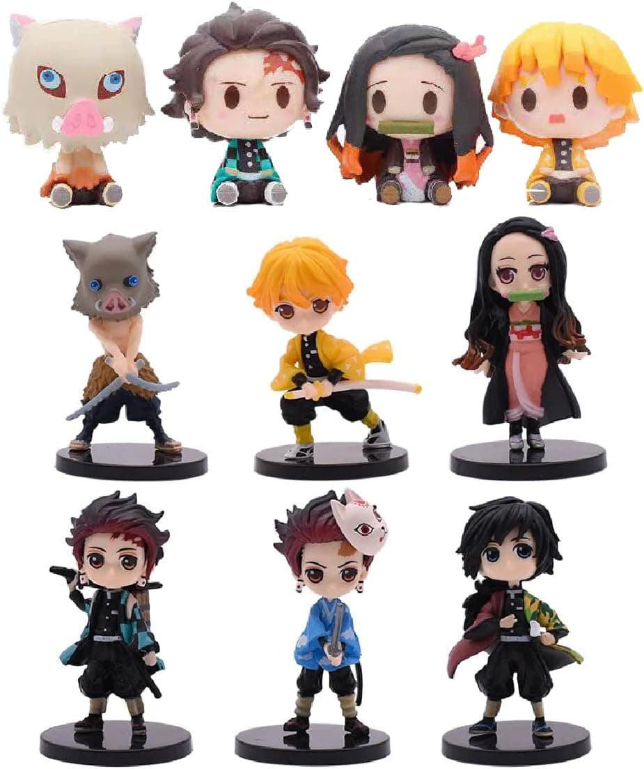 10pcs Demon Sl Action Figures Toys Set