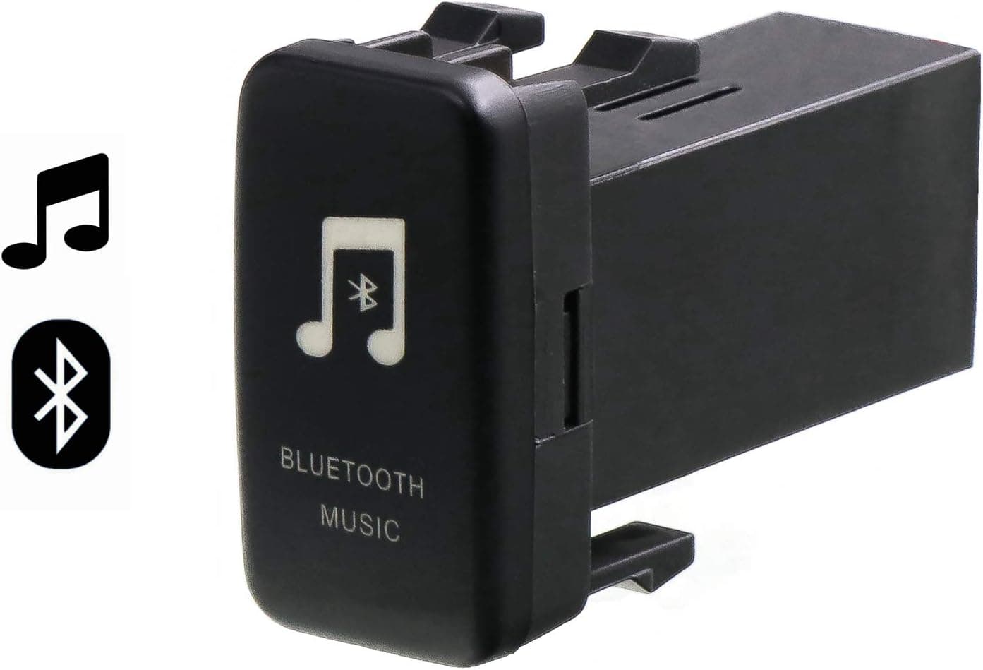 Timloon Car Bluetooth Music Adapter Module Panel Installation AUX Output Use for Toyota Hilux VIGO,Coaster,Corolla ex,Yaris,Reiz
