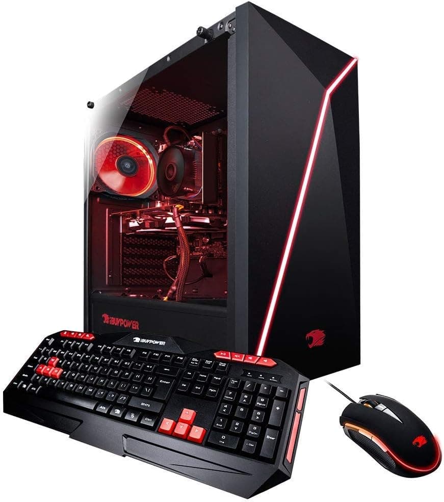 2019 Newest iBUYPOWER Business Flagship Gaming Desktop PC AMD FX-6300 Six-Core Processor 8GB RAM 1TB HDD NVIDIA GeForce GT1030 Graphics DVD-RW WIFI HDMI Windows 10