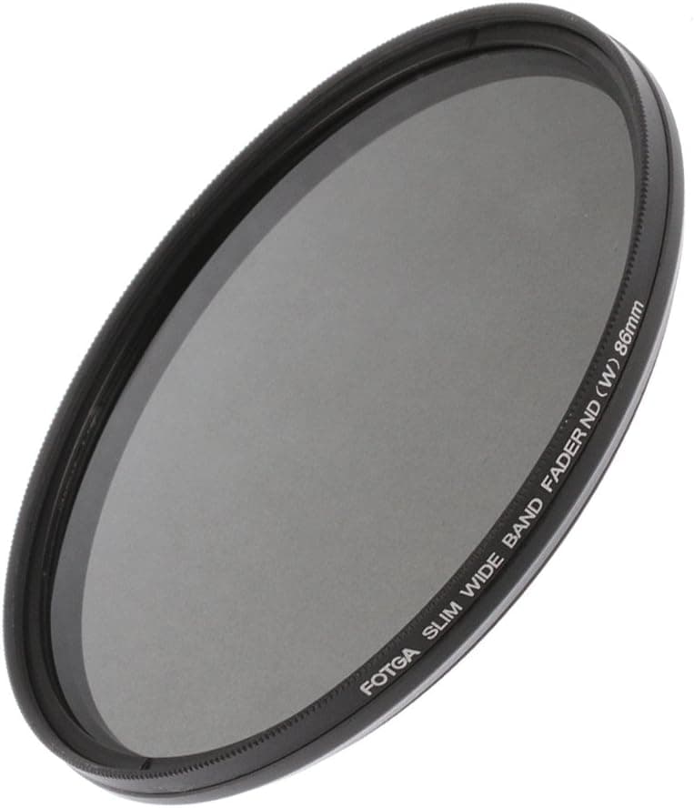 Fotga Slim Fader Variable ND Filter Adjustable ND2 to ND400 86mm Neutral Density Optical Glass for Camera Lens