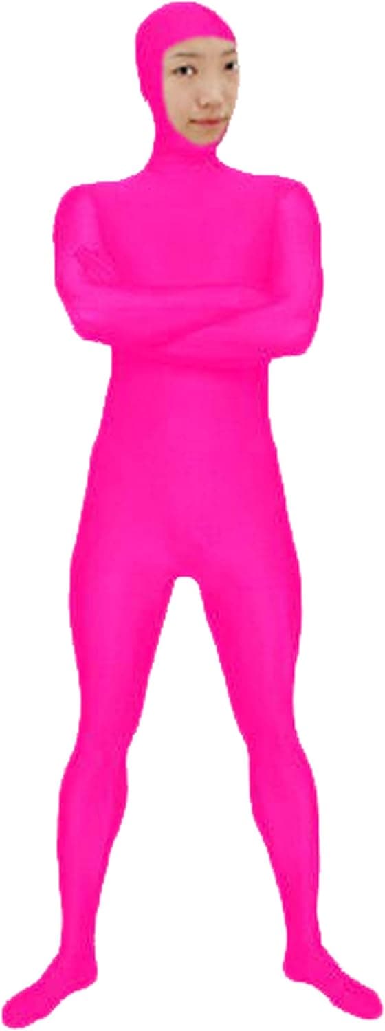 VSVO Spandex Open Face Full Bodysuit Zentai Suit for Adults and Kids