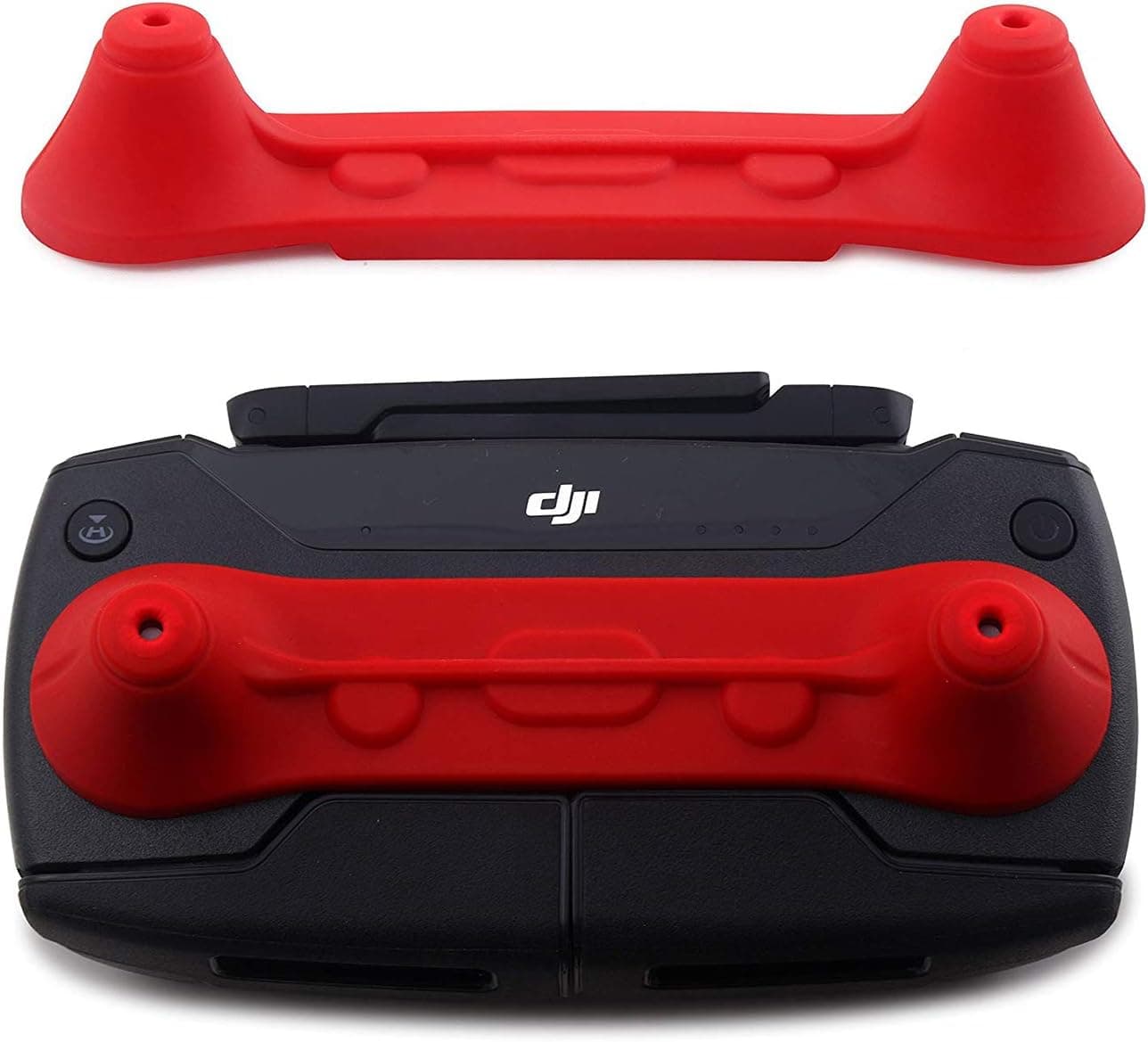 Miroksh DJI Spark Remote Controller Protector, Joystick Protector Thumb Stick Guard Holder Clip Accessories for Mavic Air Pro/Mavic Platinum,Red