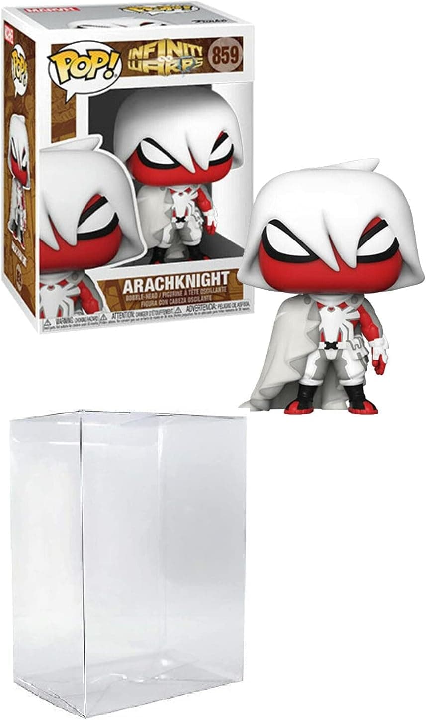 Arachknight Pop #859 Marvel Infinity Warps: Vinyl Figure (Includes Ecotek Pop Box Protector Case)