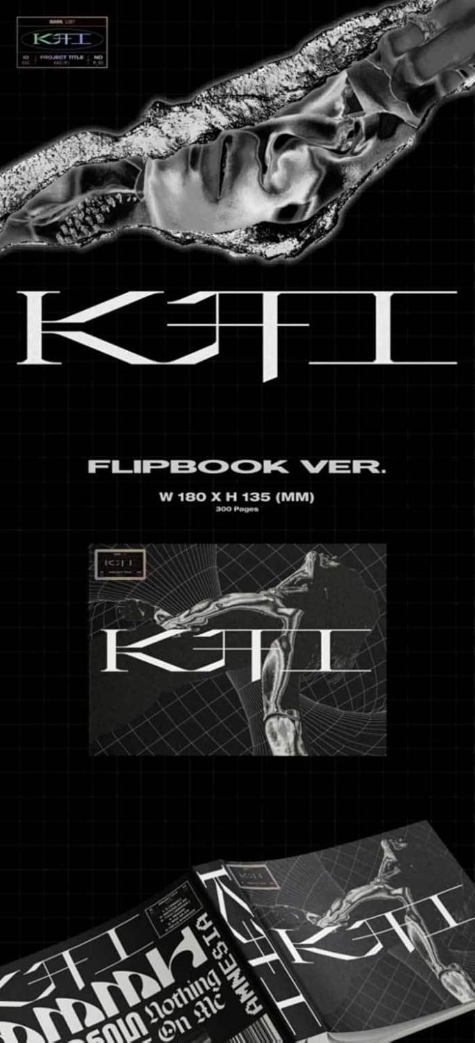 EXO Kai KAI 1st Solo Mini Album Flip Book Version CD+300p PhotoBook+2p Post+1p PhotoCard+Tracking Kpop Sealed