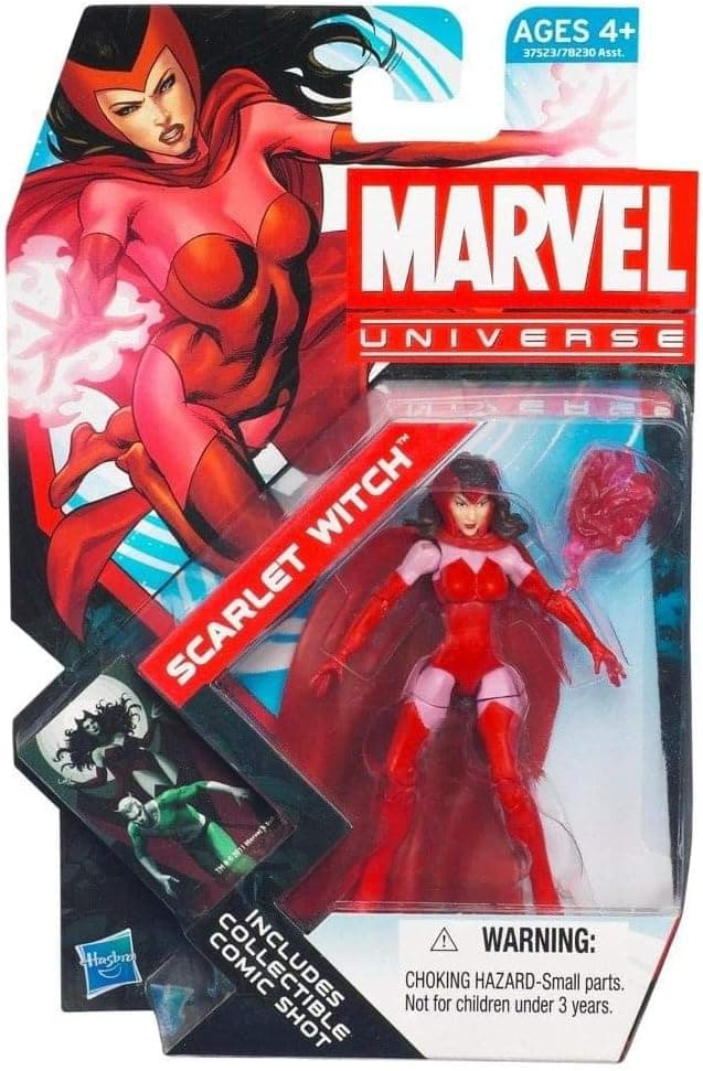 Marvel Universe Series 4 Scarlet Witch #016 3.75 Inch