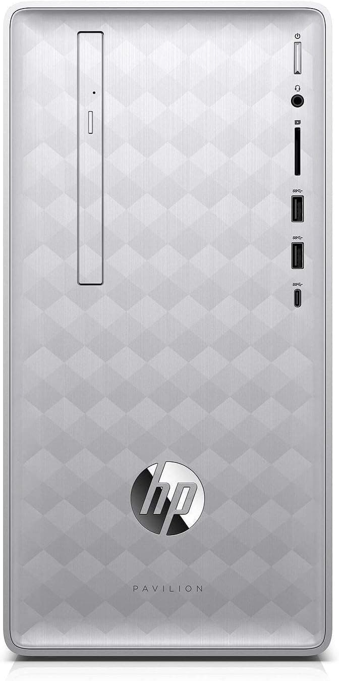 HP Pavilion 590 2018 Desktop Computer, 8th Generation Intel 6 Cores i5-8400 Up to 4.0GHz, 32GB DDR4 RAM, 1TB HDD + 512GB SSD, Bluetooth 4.2, WiFi 802.11AC, USB 3.1, HDMI, Windows 10