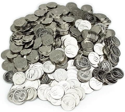 Brybelly 500-Count Cherry Slot Machine Tokens