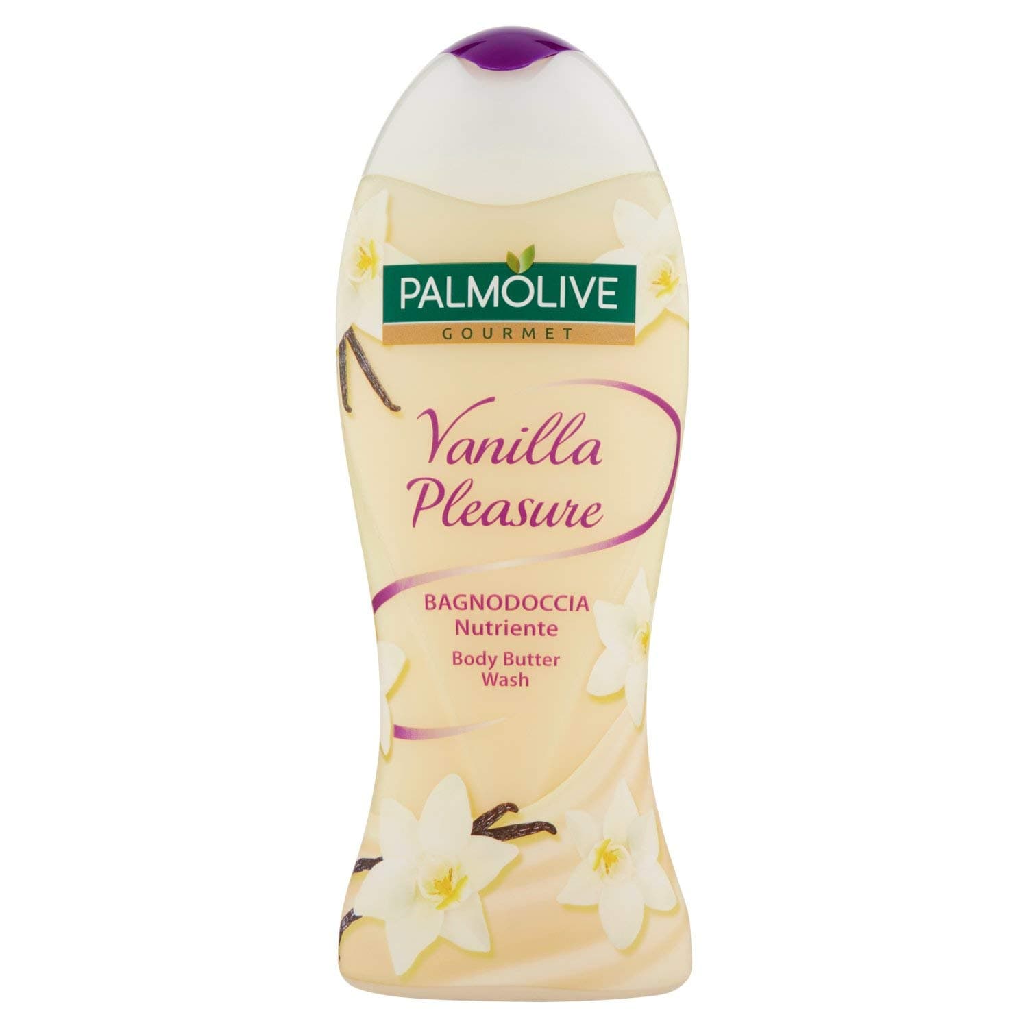 PALMOLIVE GOURMET VANILLA PLEASURE Body Butter Shower Gel Cream 500 ml / 16.9 oz