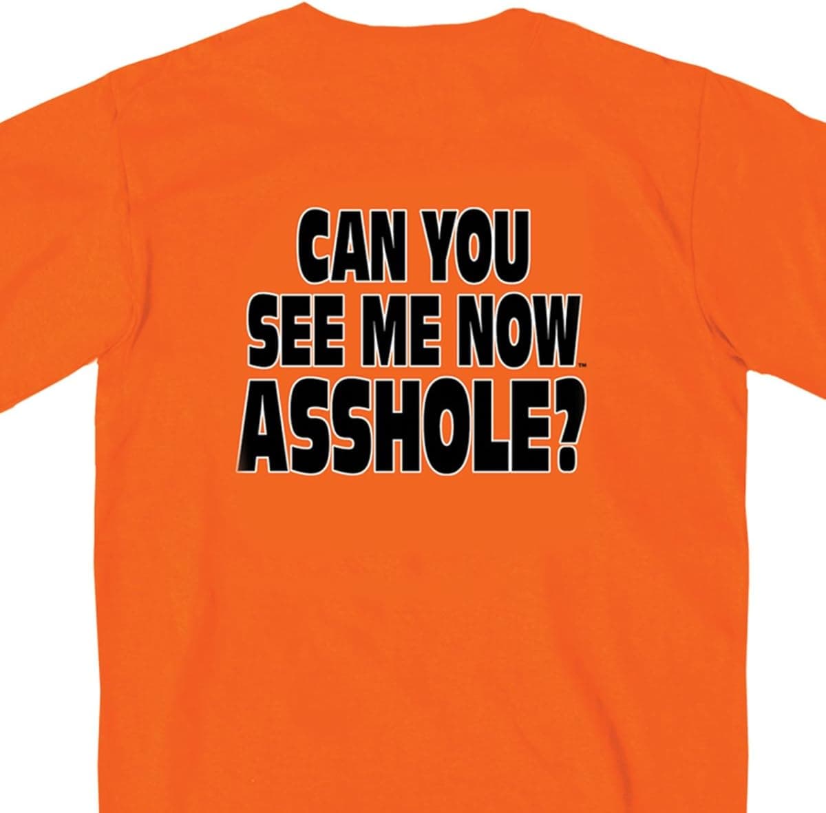 Hot Leathers Safety Orange Bikers Against Dumb Drivers T-Shirt
