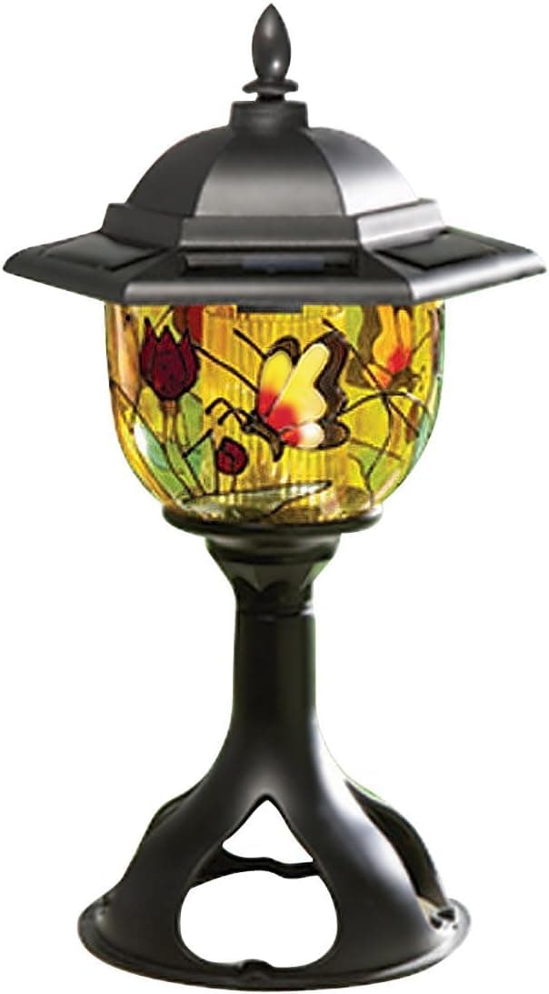 Solar Patio and Garden Light, Tiffany Style