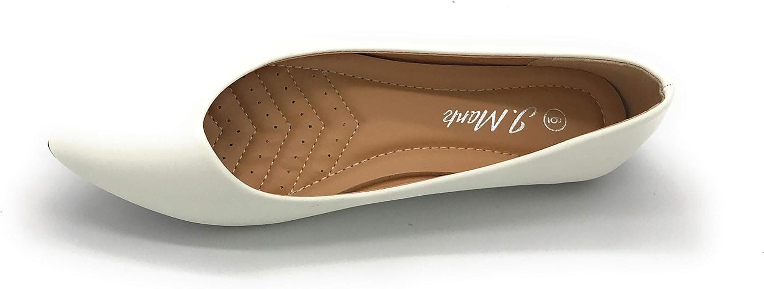 Women's Casual Pointed Toe Flats Comfort Classic Slip On Shoes