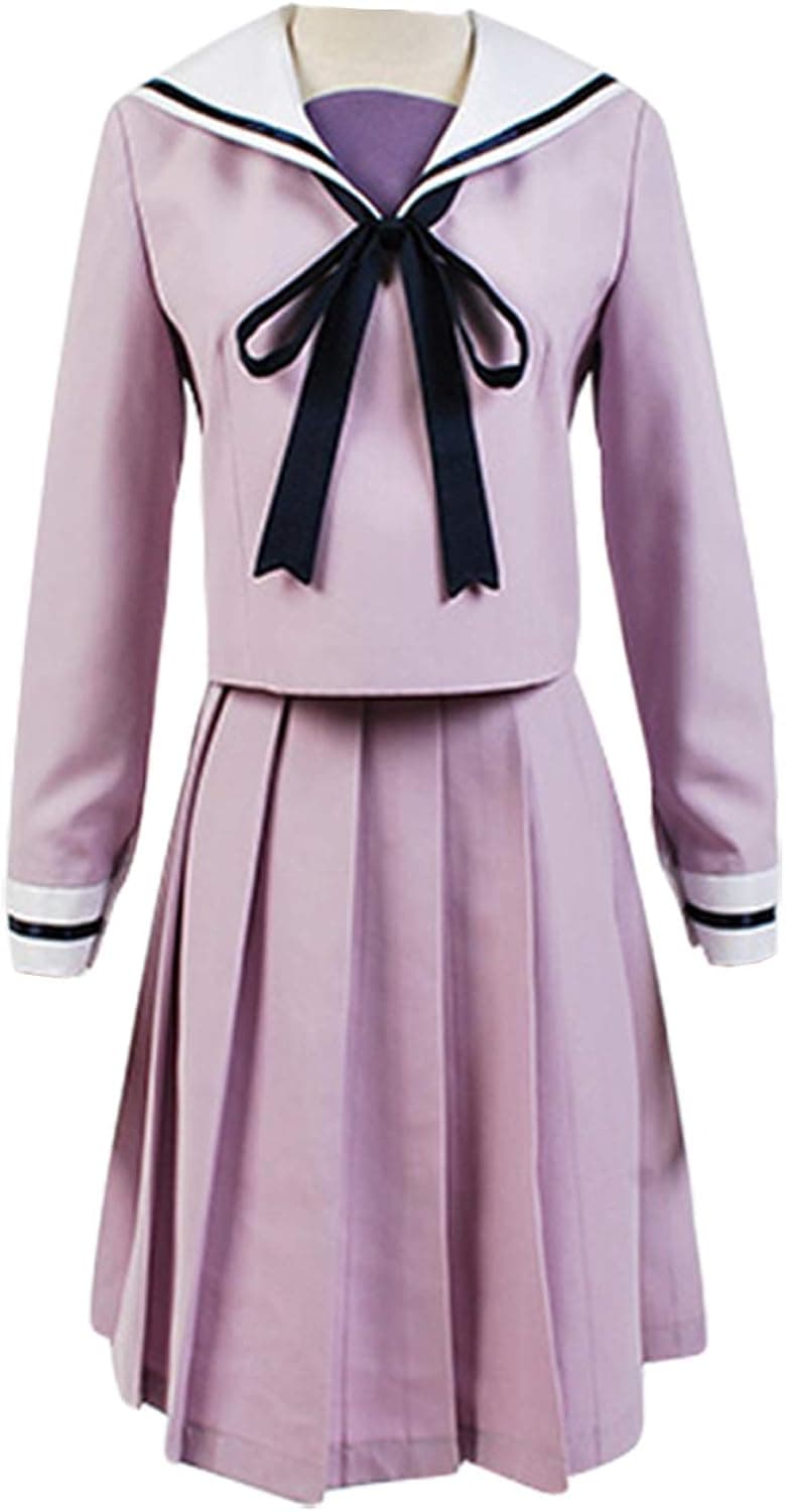 Ya-cos Cosplay Noragami Manga Hiyori Iki Costume Uniform Outfit Dress Halloween Skirt