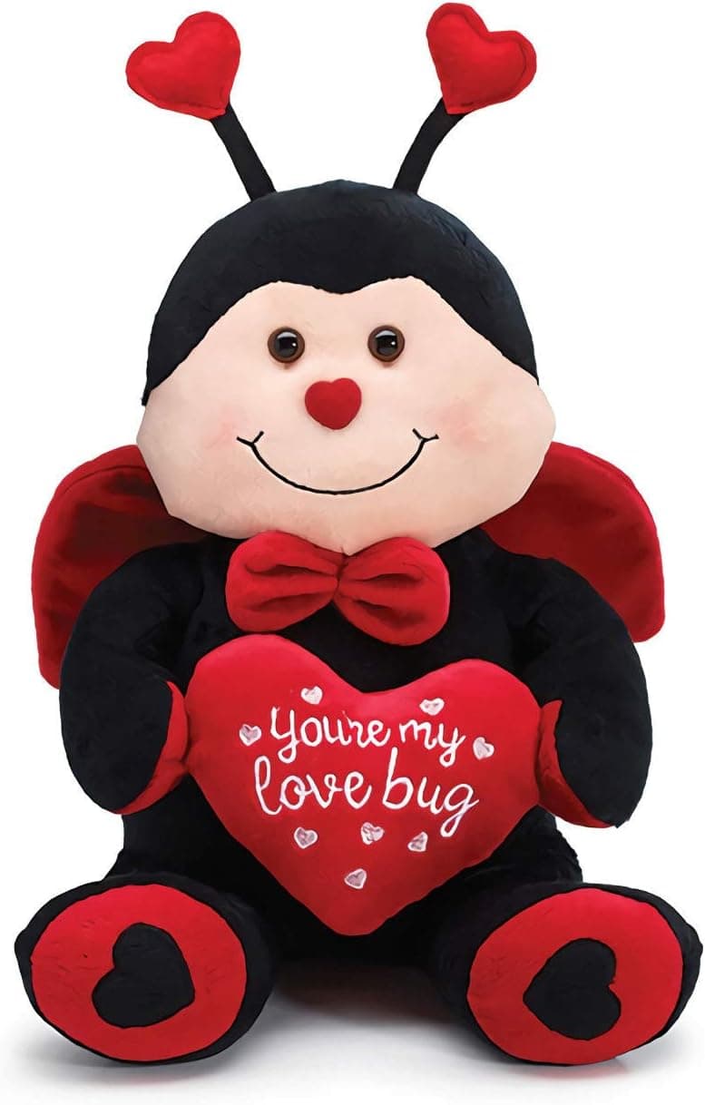 Burton and Burton You're My Love Bug Ladybug Plush, 11