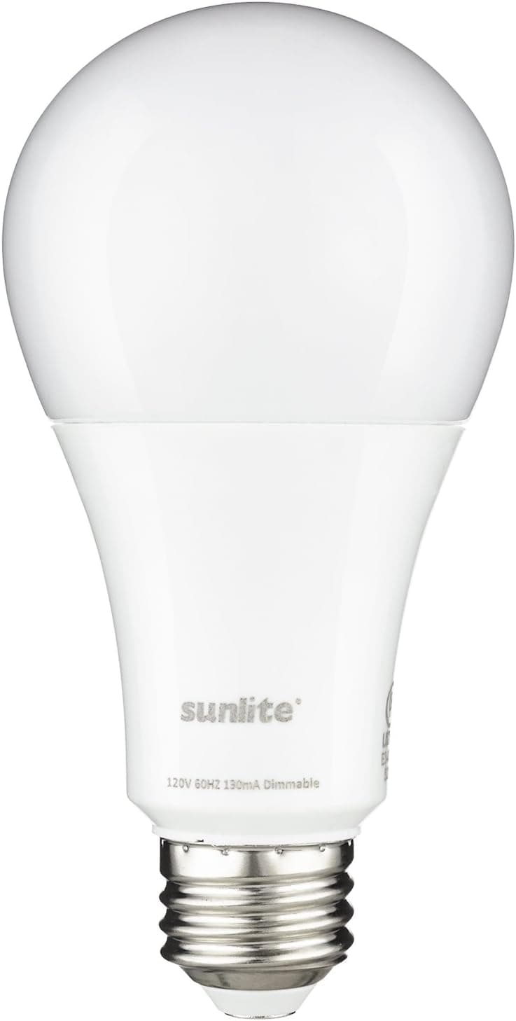 Sunlite 80724-SU LED A21 Super Bright Light Bulb 1600 Lumen, 15 Watt (100W Equivalent), Dimmable, Medium Base (E26), UL Listed, Energy Star, 2700K - Warm White, 1 Count