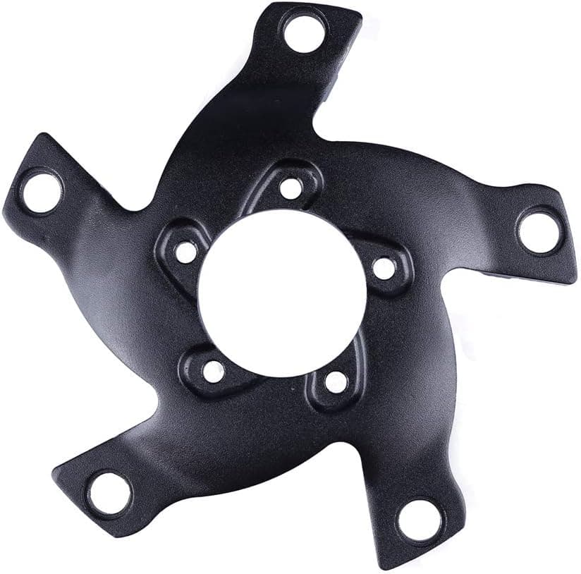 Greenergia 104BCD / 130BCD Chain Ring Spider Adaptor for 8Fun eBike Mid Drive Motor (130BCD (for BBSHD Motor Chainwheel))