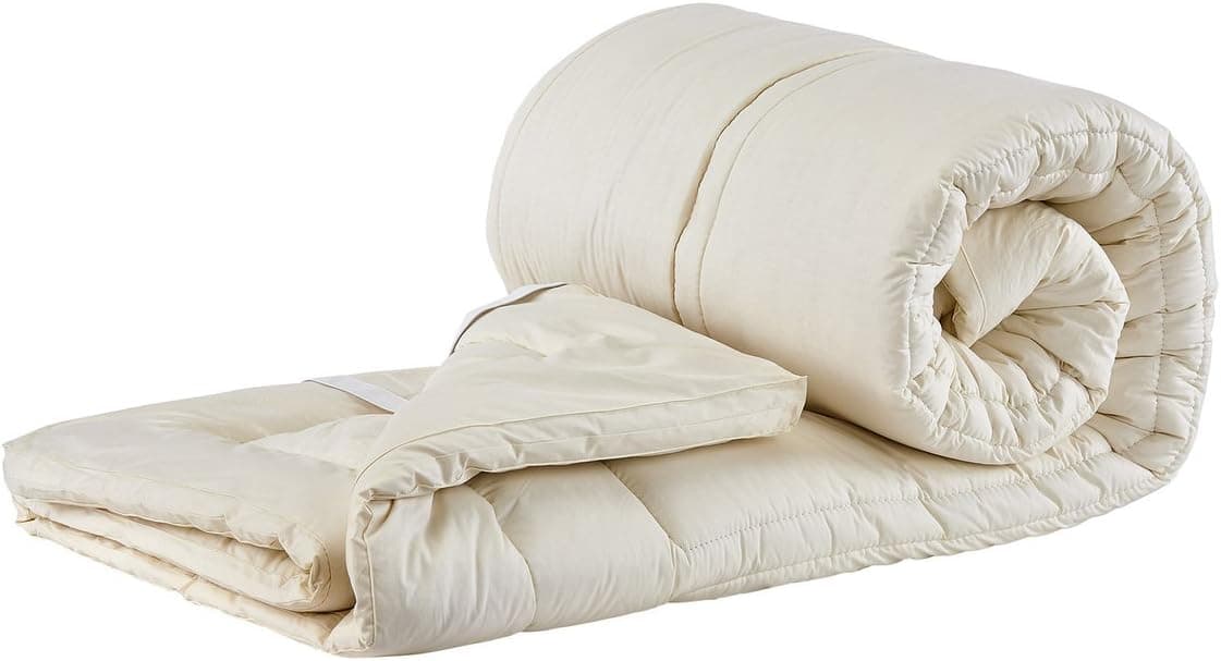 Sleep and Beyond myTopper Washable Wool Mattress Topper Twin XL