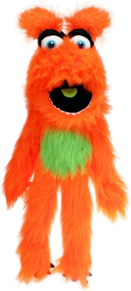 The Puppet Company Orange Monster Hand Puppet