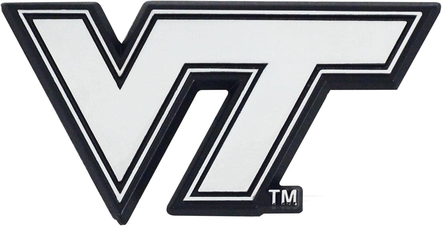 FANMATS Virginia Tech Emblem - 2.5" x 4"