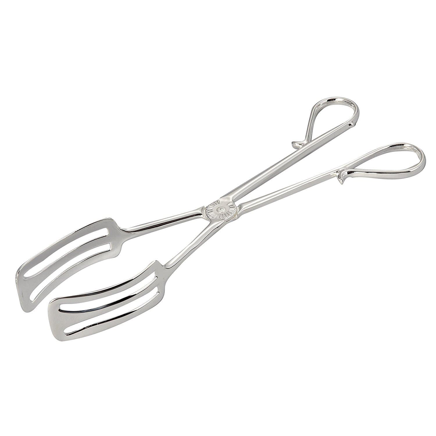 Elegance Silver 82089 Silver Plated Bread Tongs, 10"