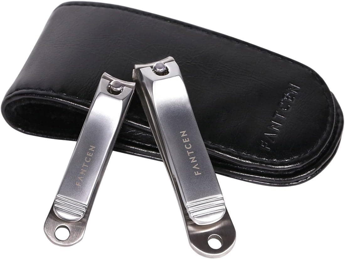 Manicure & Pedicure by Tweezerman Satin Etched Zebra Stainless Steel Clipper Set