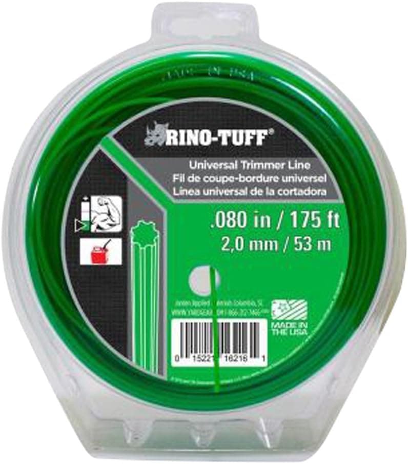 Rino-Tuff Universal 0.080 Inch x 175 Foot Trimmer Line