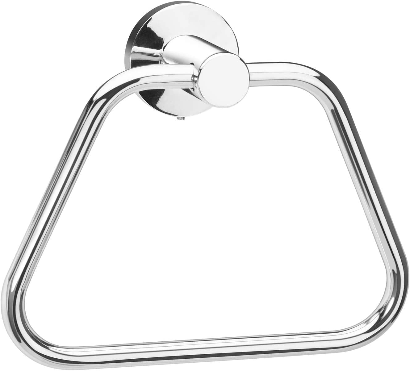 Towel Ring, Lermende Stainless Steel Hand Towel Holder for Bathroom Hand Towel Racks with Wall Mount Bathroom Hardware Simple Round Towel Hanger