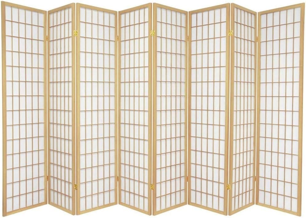 Select Color and Panel Room Divider 3 to 10 (Natural, 8)