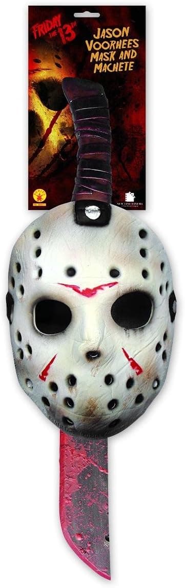 "Friday the 13th" Set Mask and machete