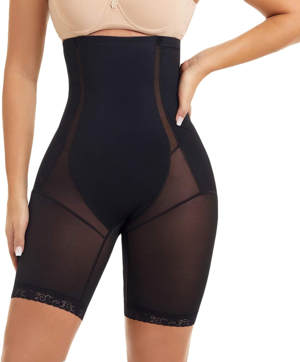 MOVWIN Tummy Control Shapewear for Women - Body Shaper Panties High Waisted Shorts