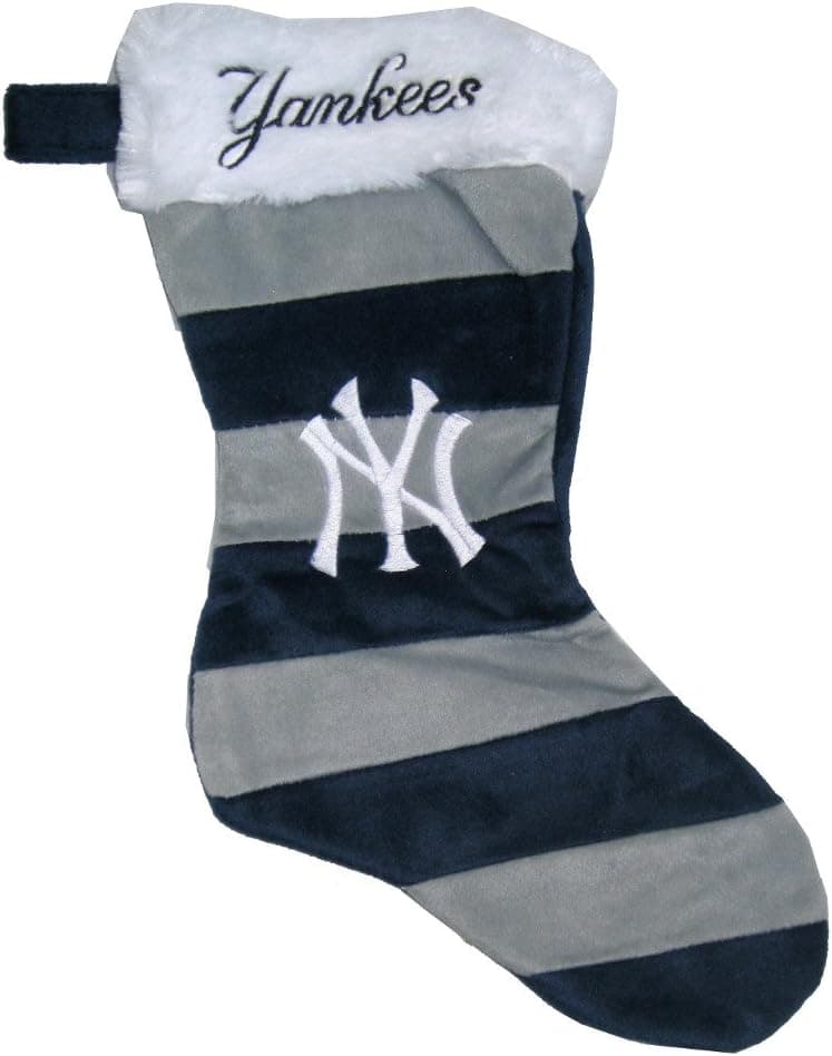 Forever Collectibles New York Yankees Official MLB Striped Christmas Stocking 611167