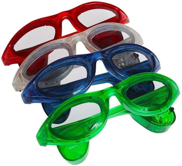 Fun Central X553 LED Light Up Sunglasses - Assorted 12ct