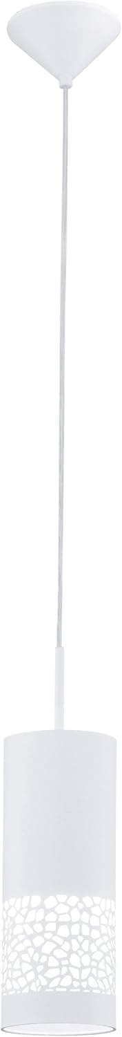 Eglo 91414A Carmelia Mini Pendant Light, White
