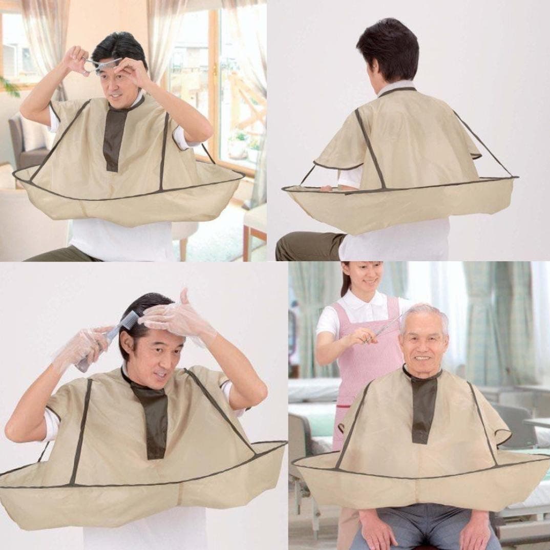 Sinwo DIY Hair Cutting Cloak Umbrella Cape Salon Barber Salon And Home Stylists Using Clothes Apron For Haircut