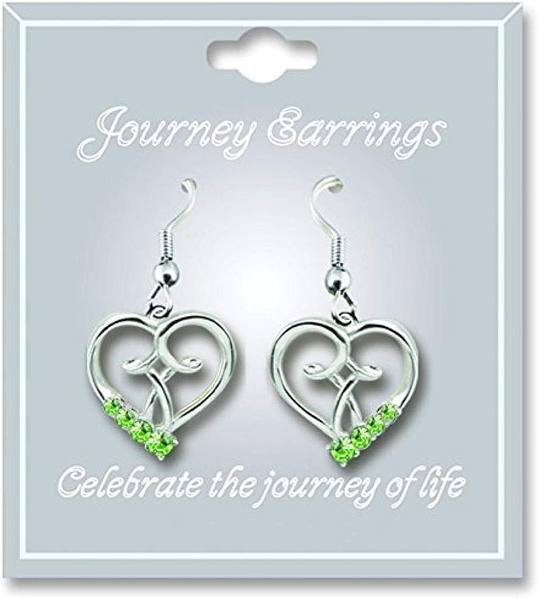 Cathedral Art Birthstone Cross Pendant Necklaces
