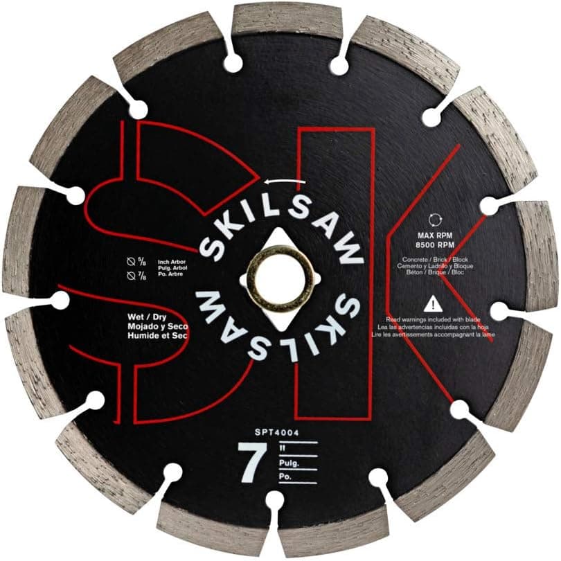 SKIL SPT4004 7" Segmented Diamond Saw Blade