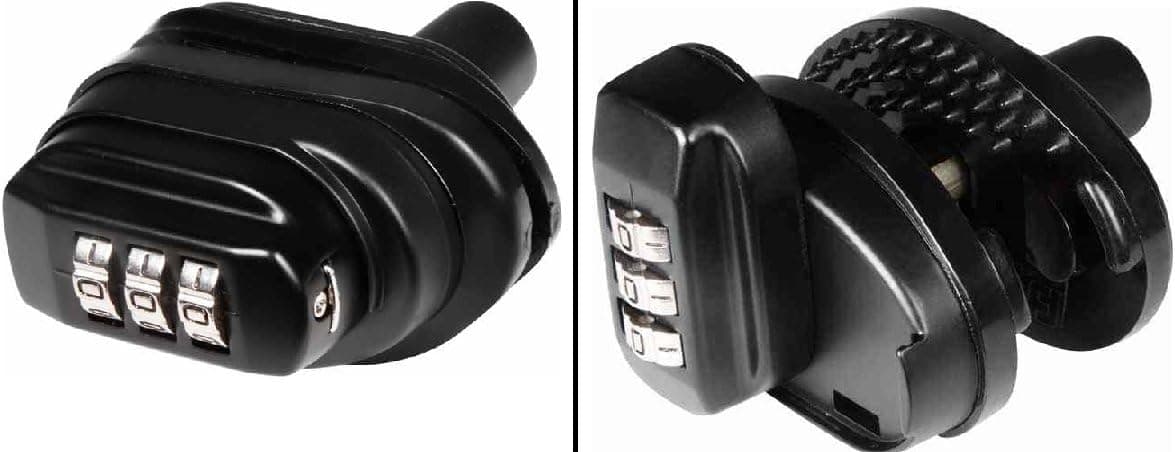 Ultimate Arms Gear Number Combination Secure Steel & Zinc Bodied Firearm Guns Protective Safety Trigger Block Locks Fits Remington 700 770 M24 870 1187 11-87 12 20 Gauge Rifle Pistol Handgun Revolver Shotgun