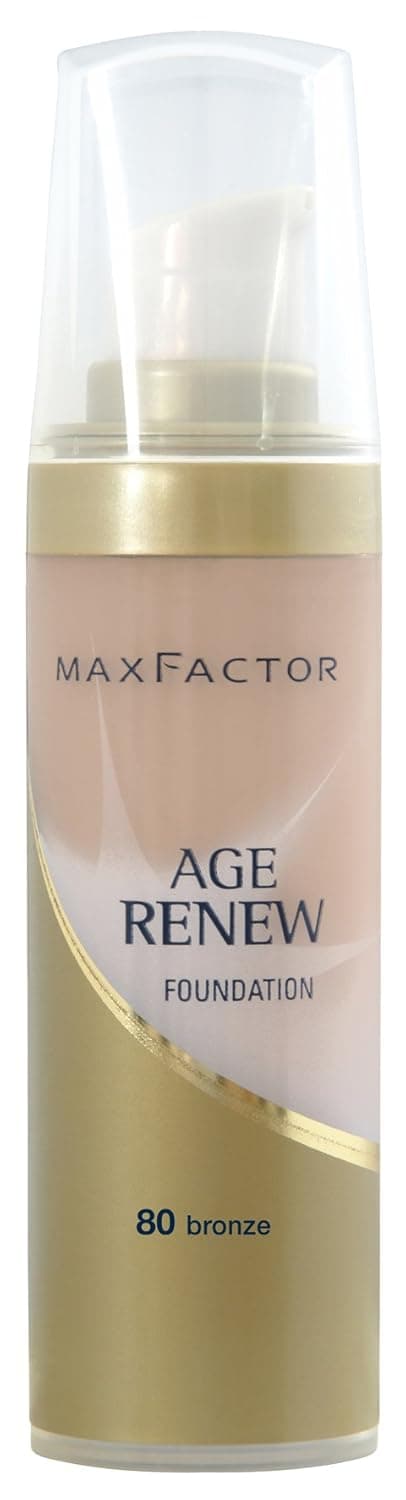 Age Renew Foundation by Max Factor Bronze 80 30ml