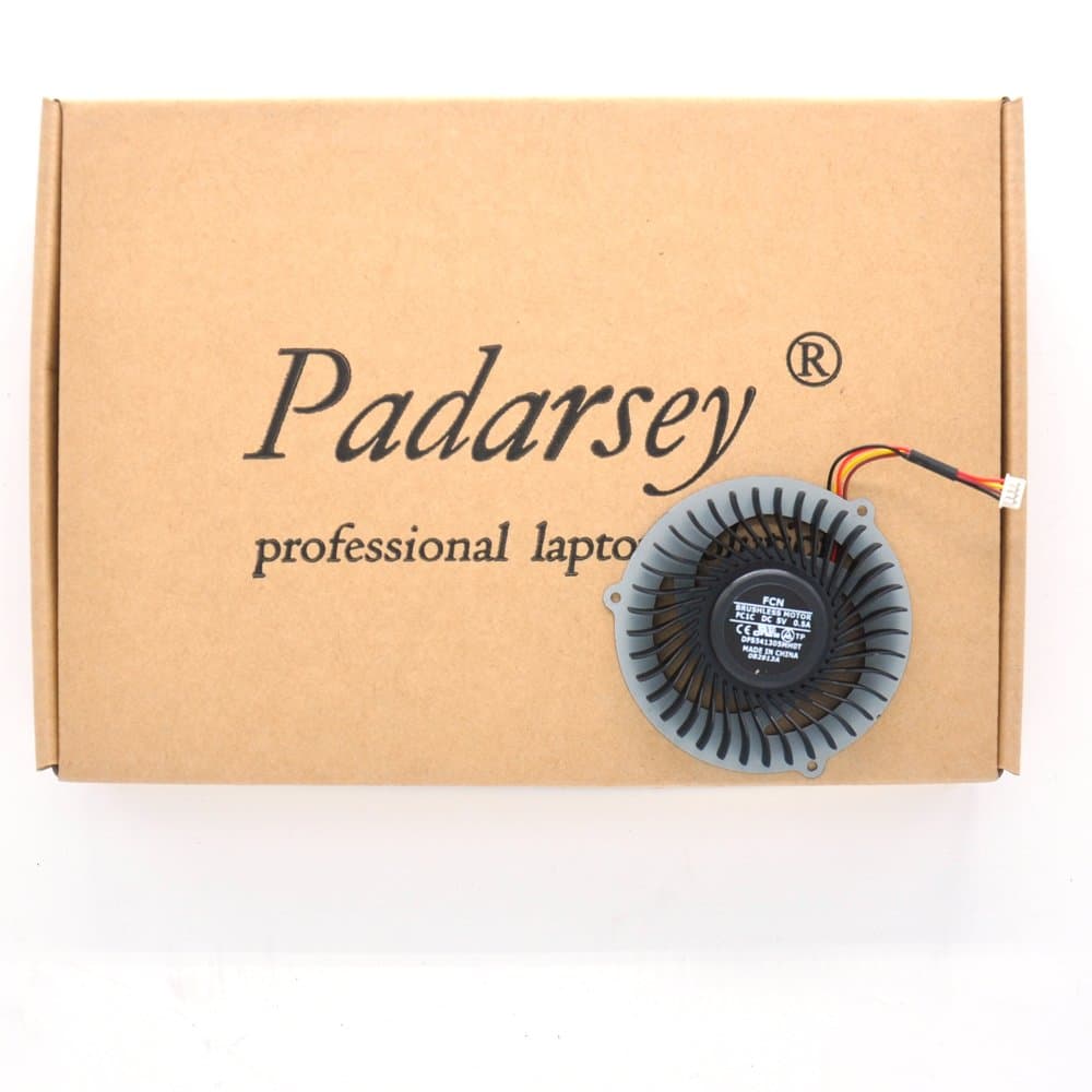 Padarsey Replacement CPU Cooling Cooler Fan Compatible for Lenovo IdeaPad Y400 Y500 Series, Compatible with Part Numbers DFS541305MH0T 032114A (Note: The Part# May be Different)