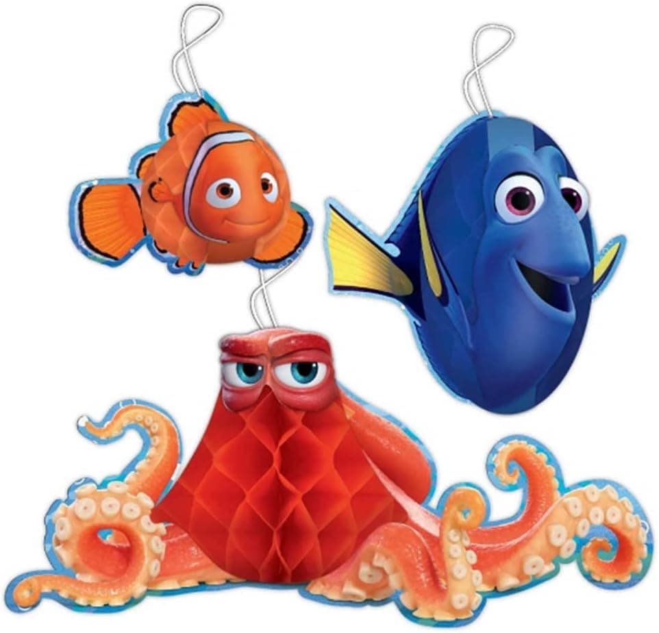 amscan International 291594-55 Finding Dory Honeycomb Hanging Decoration
