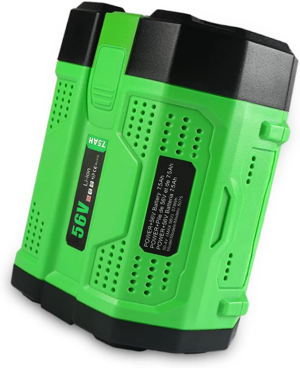 Aoasur 7.5Ah Battery Replacement for EGO 56V Battery 1Pack(Green)