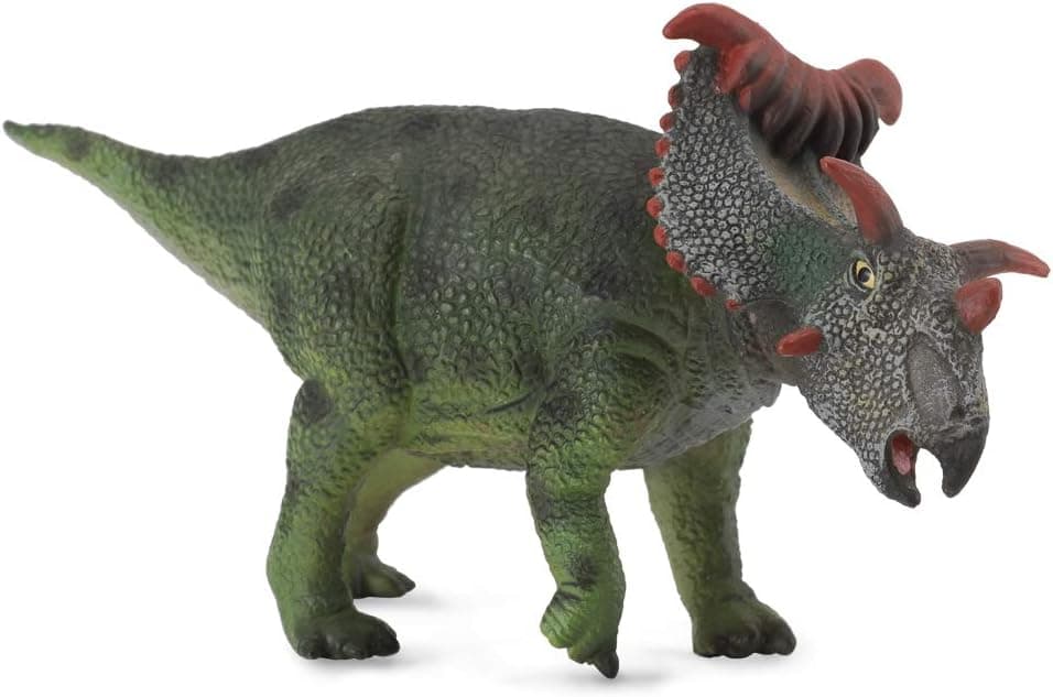 Collecta Prehistoric Life Kosmoceratops Toy Dinosaur Figure - Authentic Hand Painted & Paleontologist Approved Model