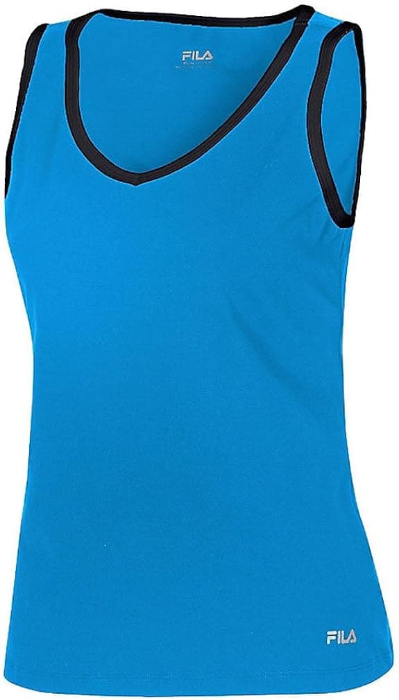 Fila Women's Lux Classic V-Neck Tank Top