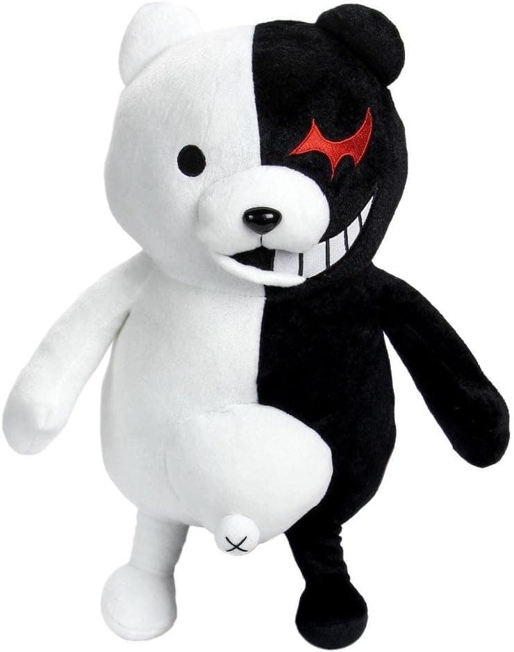 Plush Doll Toy Anime 25cm Dangan Ronpa Super Danganronpa 2 Mono Kuma Black&White Bear