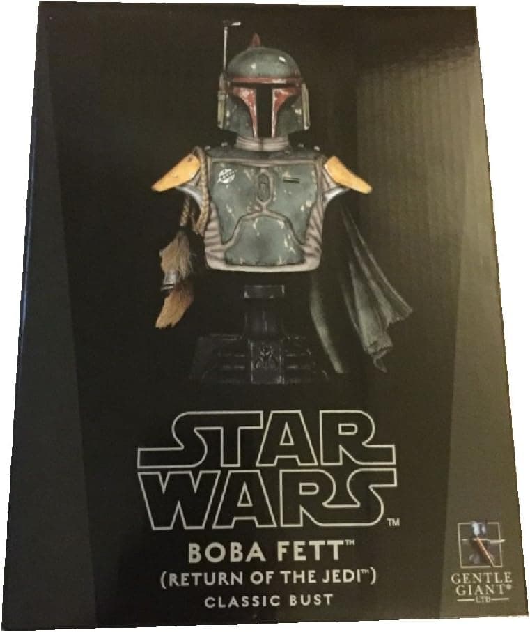 Star Wars Gentle Giant Premier Guild Exclusive Boba Fett (Return of The Jedi) Classic Bust Limited to 300 Worldwide!