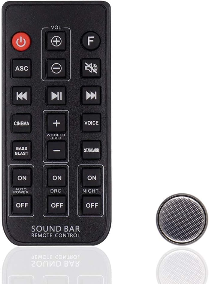 Universal Remote Control for LG SH5 SH5B SJ5 SJ5B SJ5Y SJ5Y-S SPJ5B-W LAS260B LAS160B LAS450H LAS453B LAS455H LAC553B LAS750M LAS855M LAS950M Sound Bar