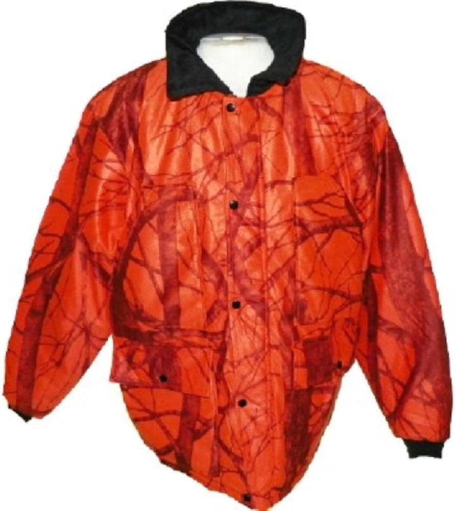 World Famous Sports Waterproof Breathable Camo Parka, Blaze Woodland, Blaze Camo, 2XL