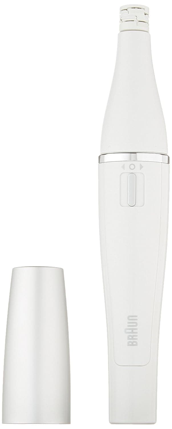 Braun Face 810 - Mini-Facial Hair Electric Removal Epilator with Facial Cleansing Brush for Women